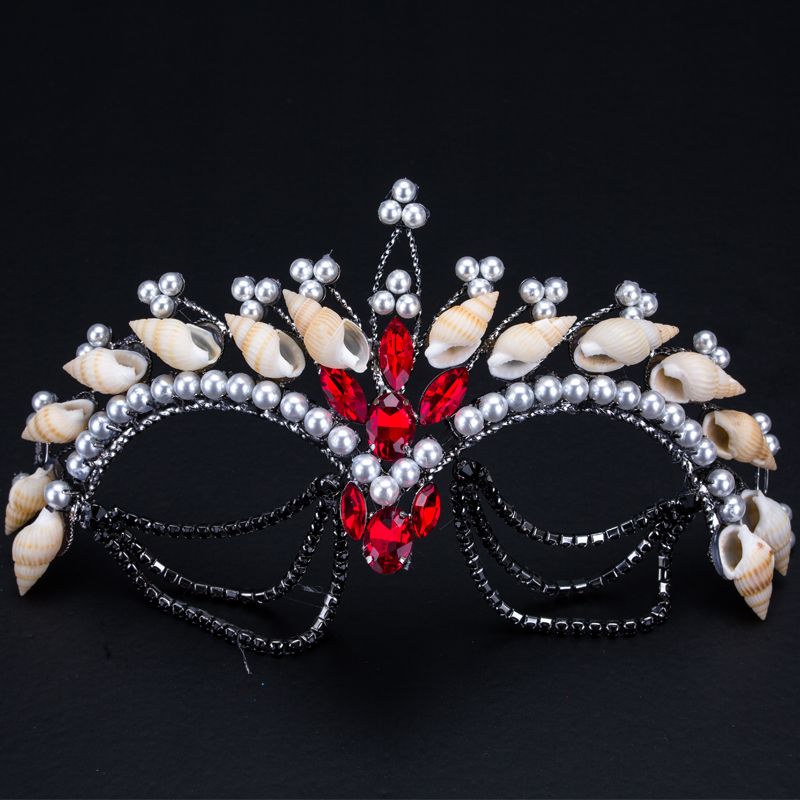 Rhinestone Crystal Fancy Masquerade szemmaszk