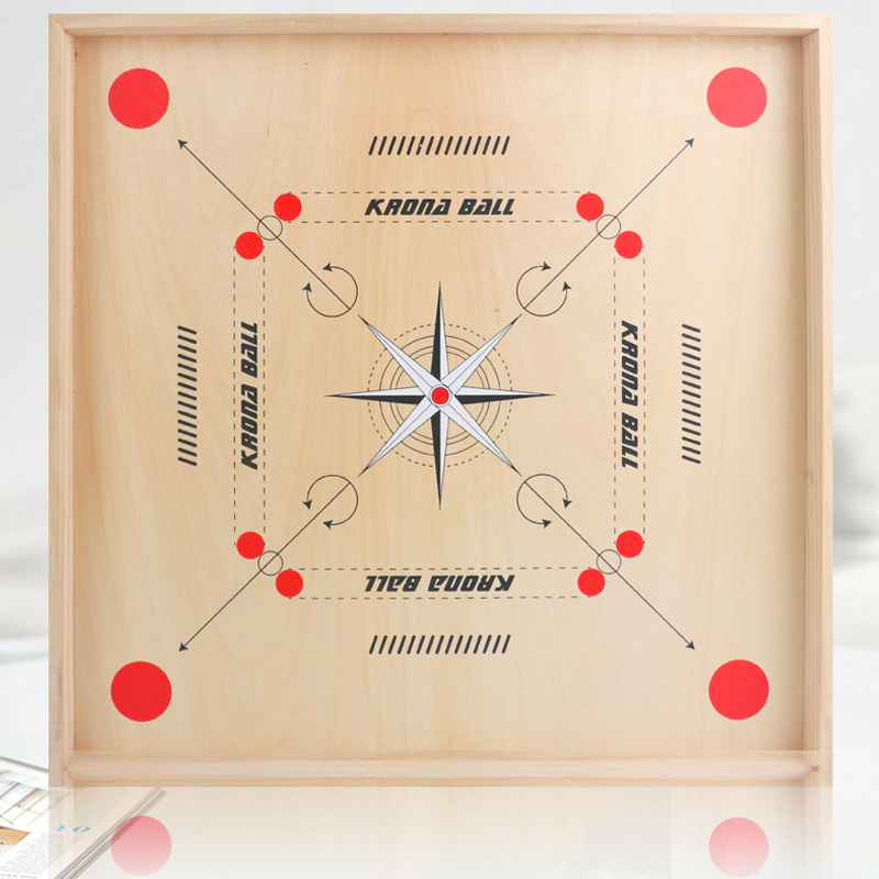 Érme játékdarabok fa Carrom tábla