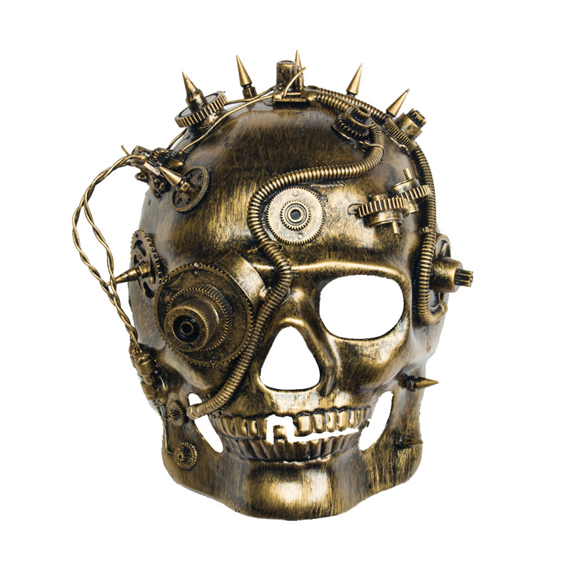 Cyborg Steampunk maszk