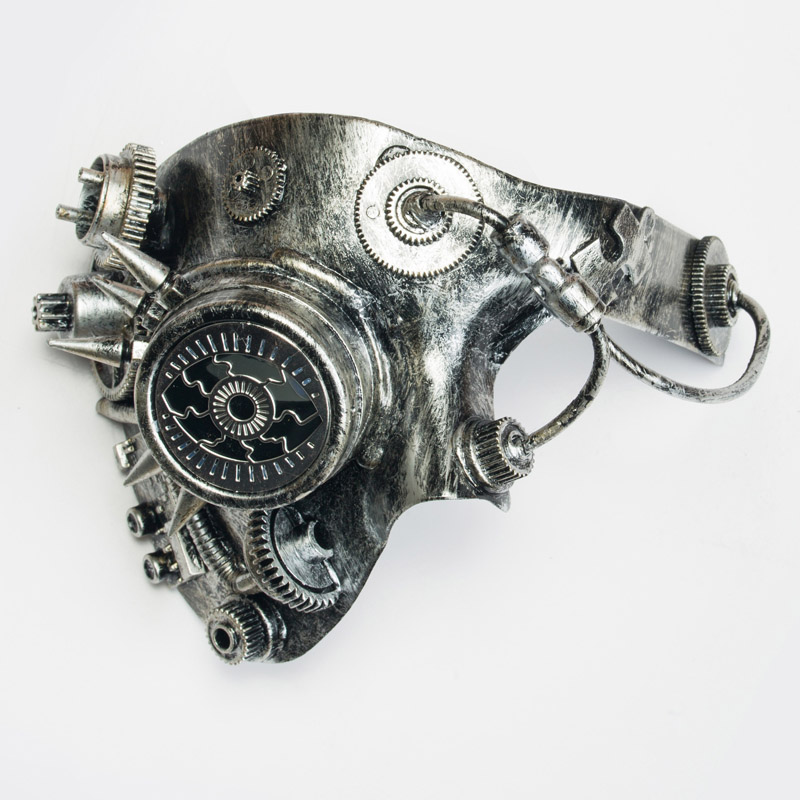 Cyborg steampunk pestis maszk
