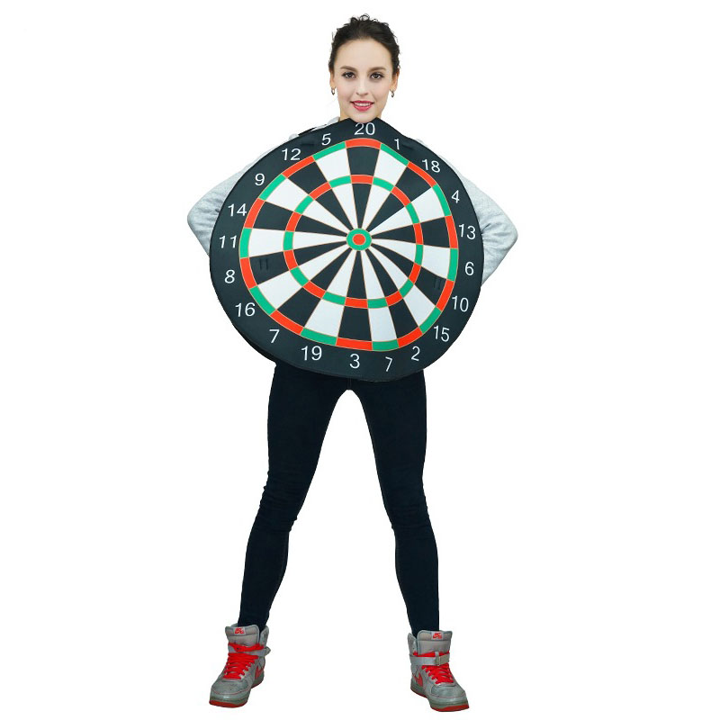 Kétoldalas dartboard party jelmez