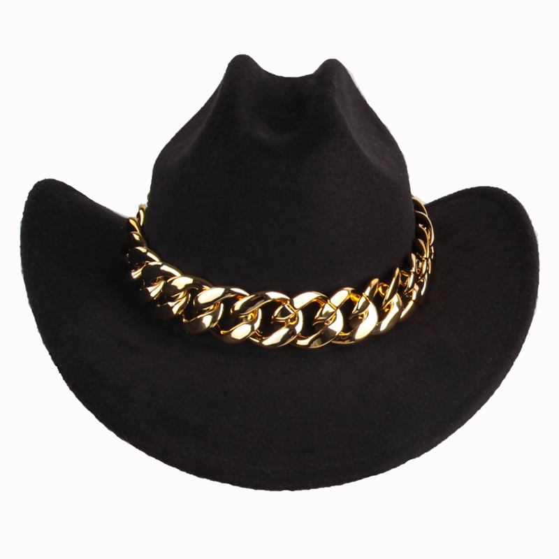 Fashion Matching személyre szabott lánc Cowboy Hat