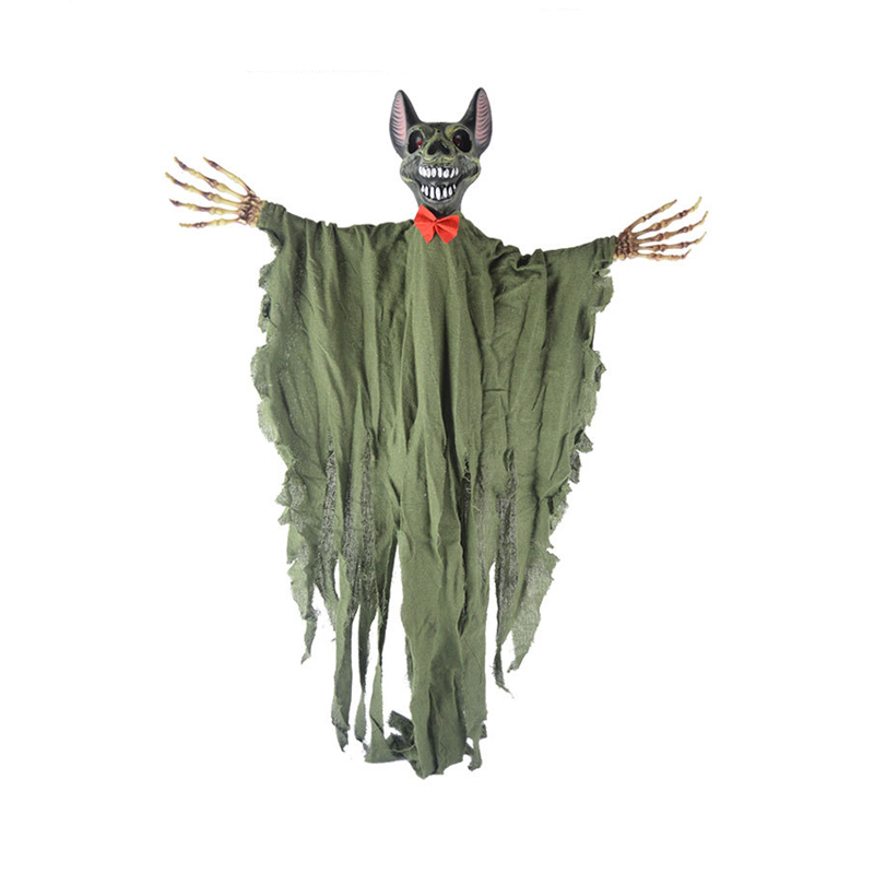 Halloween animatronikus indukció lógó szellem