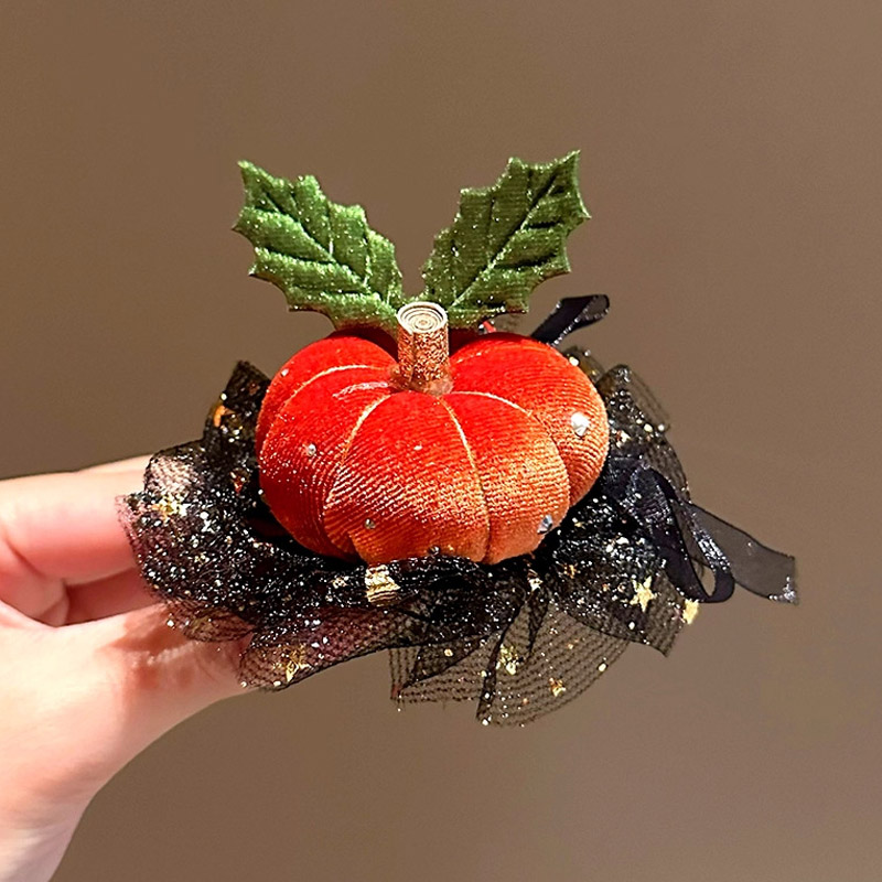 Halloween tök hajcsat