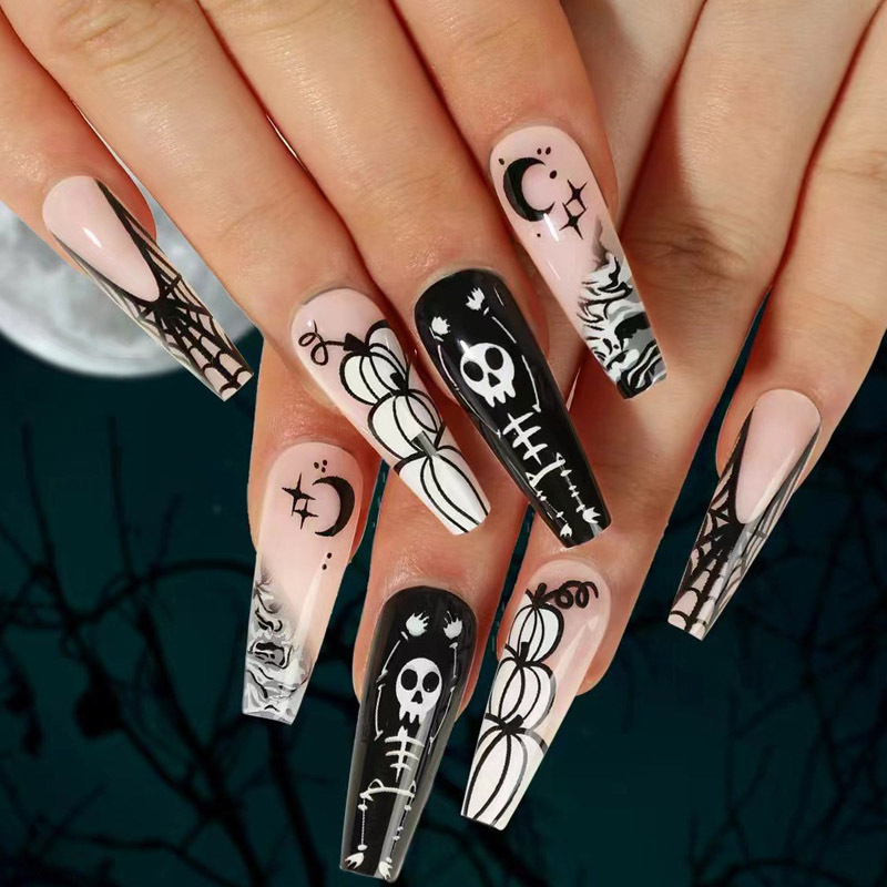 Halloween sorozat hamis körmök