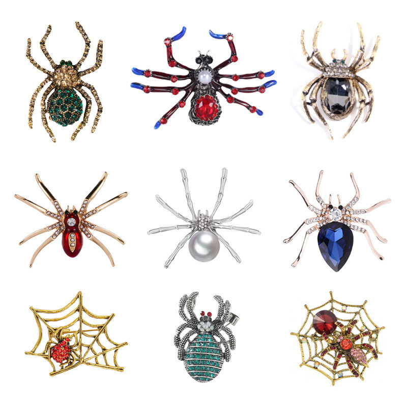 Insect Spider Fashion Pin bross