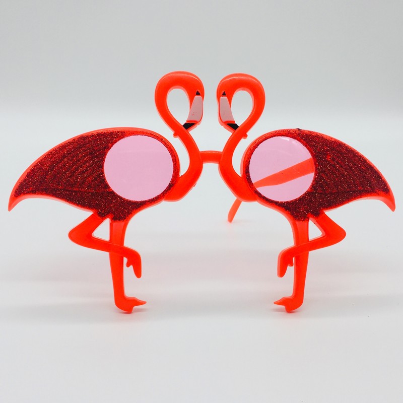 Hawaii témájú szemüveg újdonság Party Flamingo napszemüveg