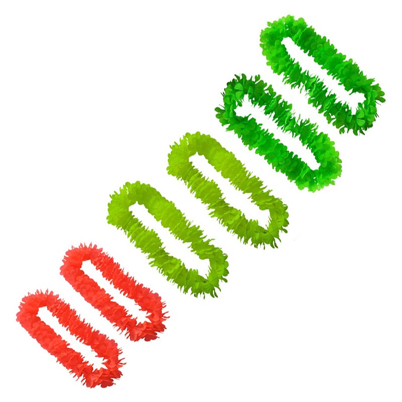 Többszínű Hawaii Garland trópusi parti dekoráció