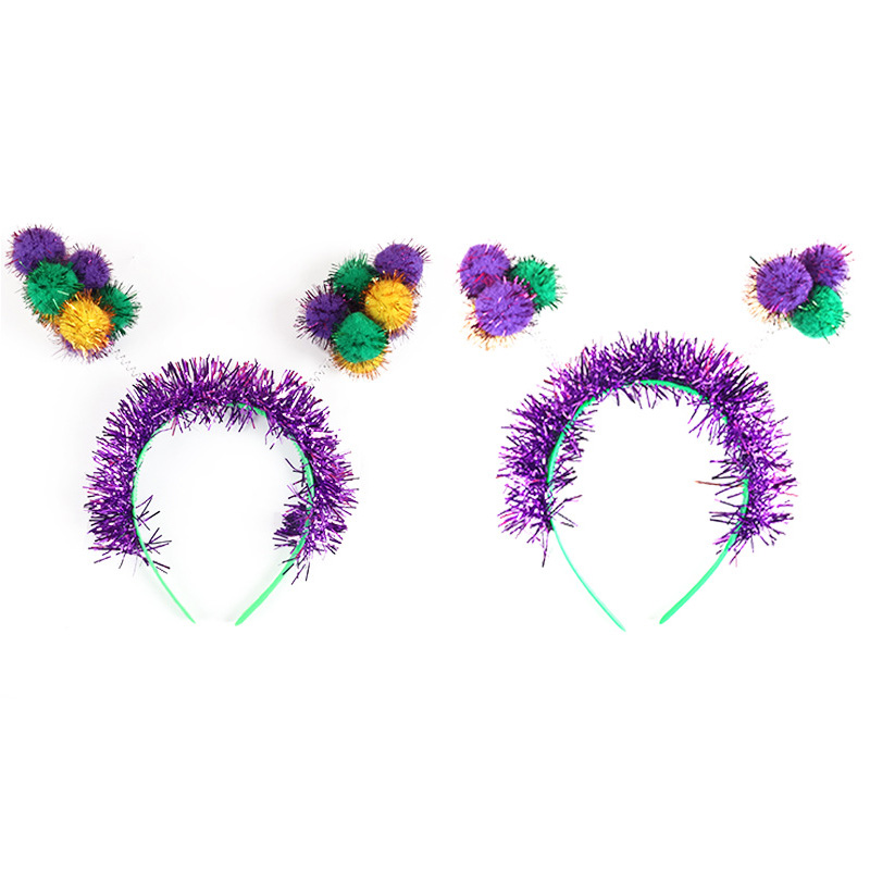 New Orleans Mardi Gras fejpánt