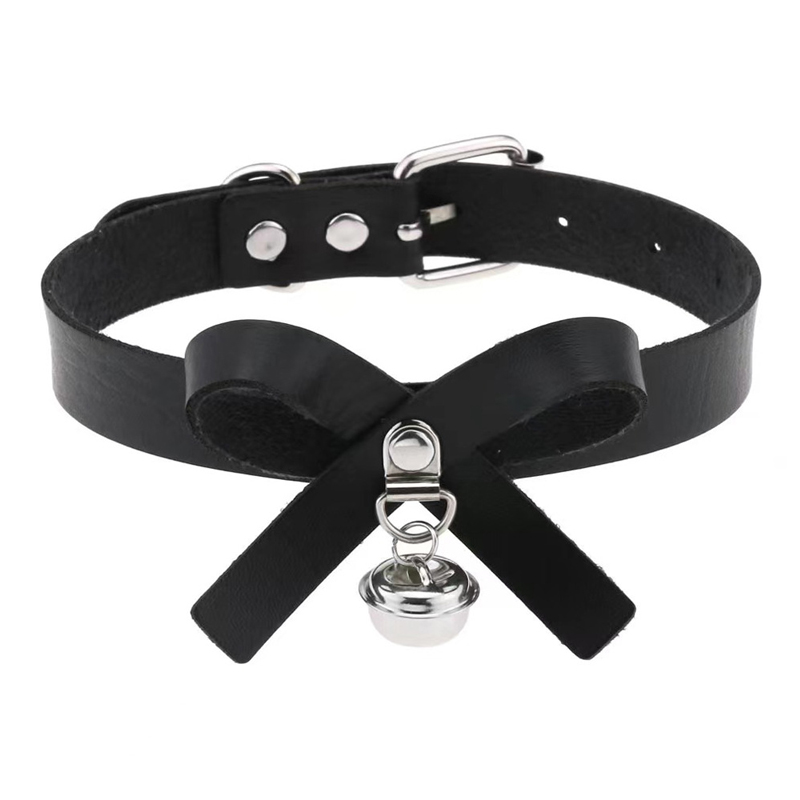 PU GOTH PENDAND CHOKER
