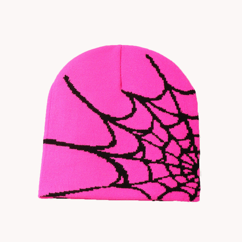 Pók webes babák jacquard kalapok