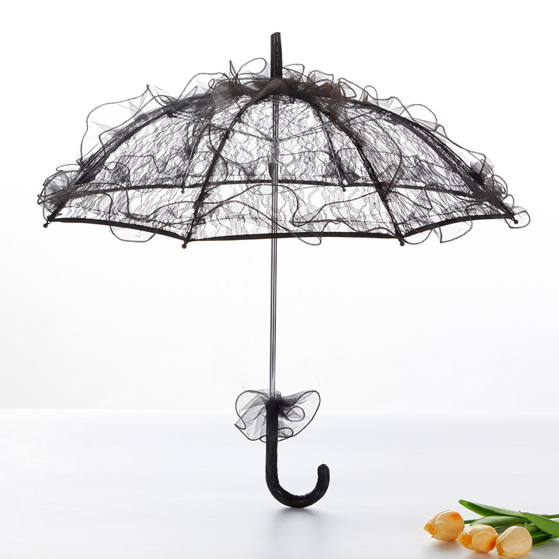 Viktoriánus csipke napernyő