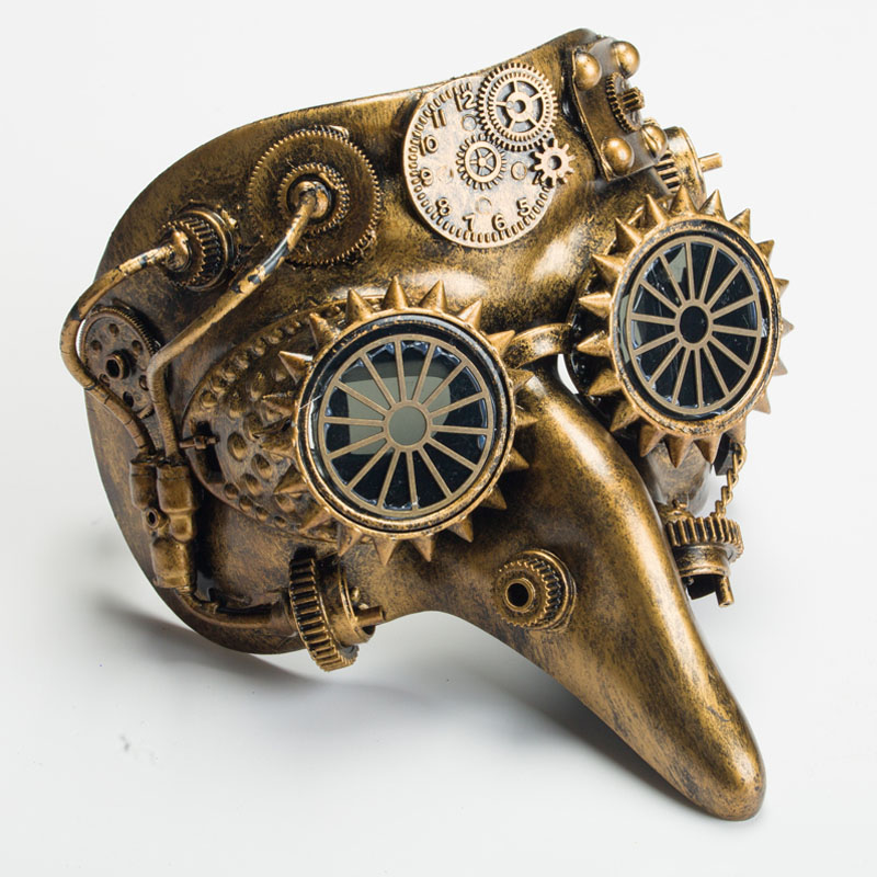 Viktoriánus steampunk bauta teljes arc